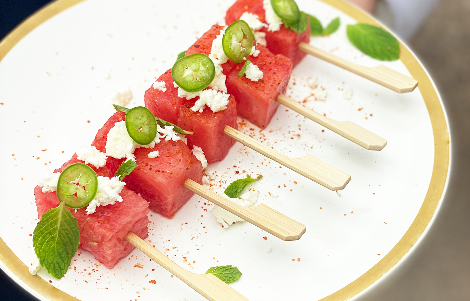 Street Sandia Skewer